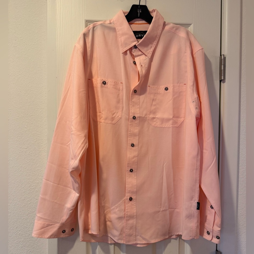 NWOT Orvis Men’s Ultralight Comfort Stretch Long-Sleeve Shirt